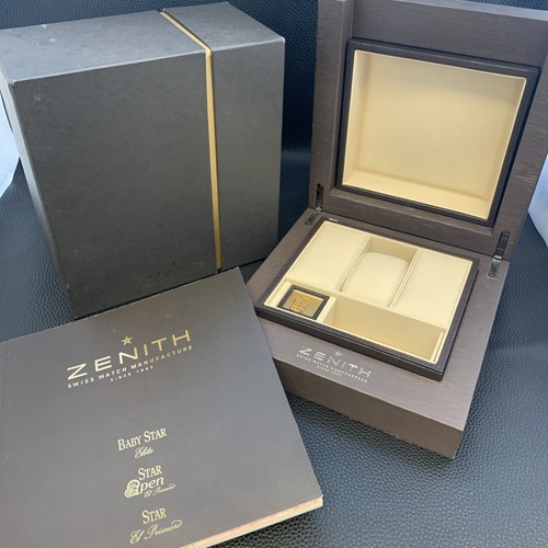 Zenith watch box case - zenith, libretto