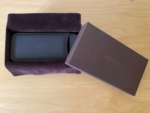 Zenith watch travel - watch, case