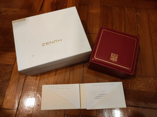 Scatola orologio zenith - scatola,