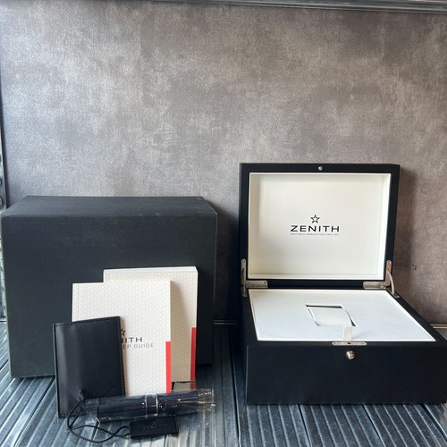 Zenith scatola orologio - zenith,
