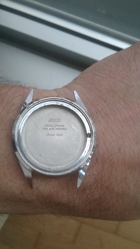 Zenith steel case hand - zenith, 33